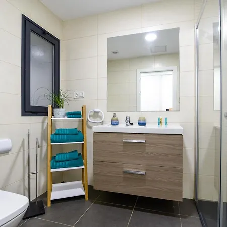 Apartment Apartamento Azul Vv -fuerteventura Site- Jacuzzi, Aire Acondicionado, Solarium , Terraza Vistas Panoramicas, Diseno , Luxury, Fuerteventura Site