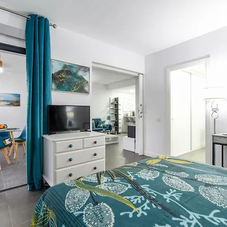 Apartamento Fuerteventura Azul Vv - Jacuzzi, Aire Acondicionado, Solárium , Terraza Vistas Panorámicas, Diseño , Luxury - Superhost Vv