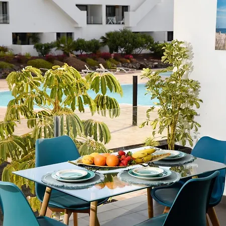 Apartamento Fuerteventura Azul Vv - Jacuzzi, Aire Acondicionado, Solárium , Terraza Vistas Panorámicas, Diseño , Luxury - Superhost Vv *