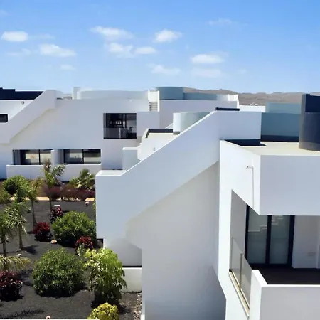 Apartamento Fuerteventura Azul Vv - Jacuzzi, Aire Acondicionado, Solárium , Terraza Vistas Panorámicas, Diseño , Luxury - Superhost Vv *