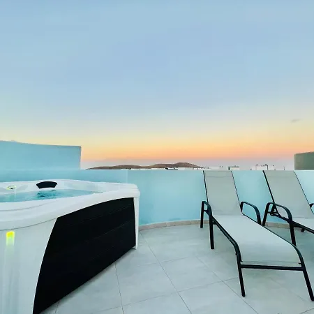 Appartamento Apartamento Fuerteventura Azul Vv - Jacuzzi, Aire Acondicionado, Solárium , Terraza Vistas Panorámicas, Diseño , Luxury - Superhost Vv *